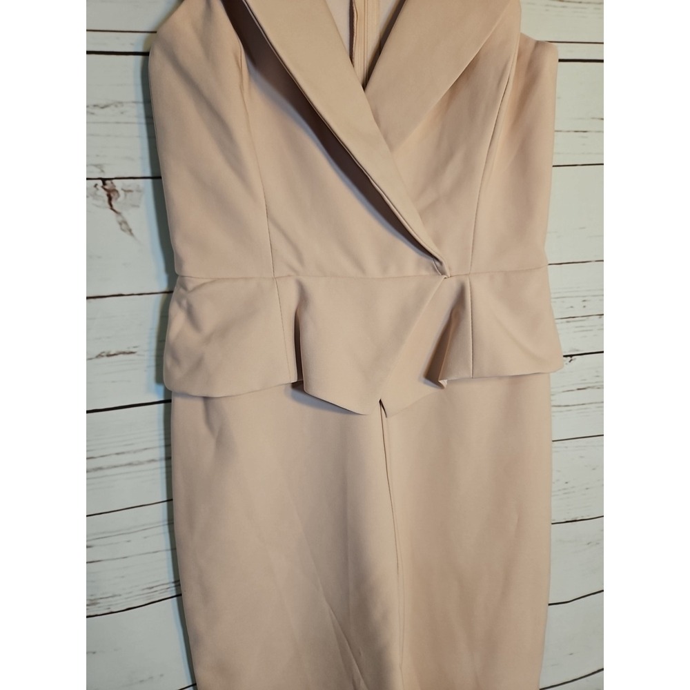 MAIN STRIP Blush Pink Peplum Jumpsuit Women's Size Medium ,NWT - Picture 4 of 9
